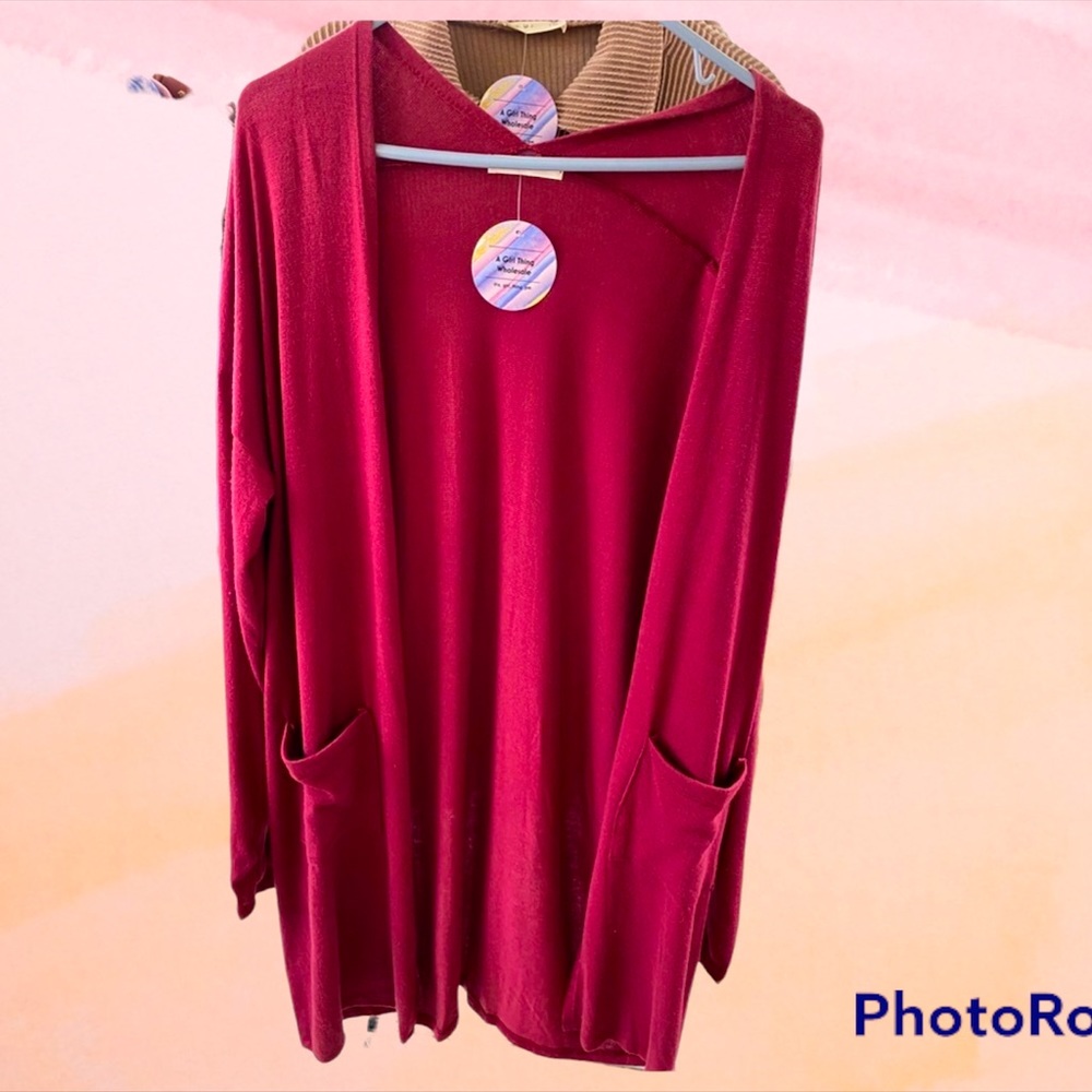 Lightweight Cardigan with Pockets
